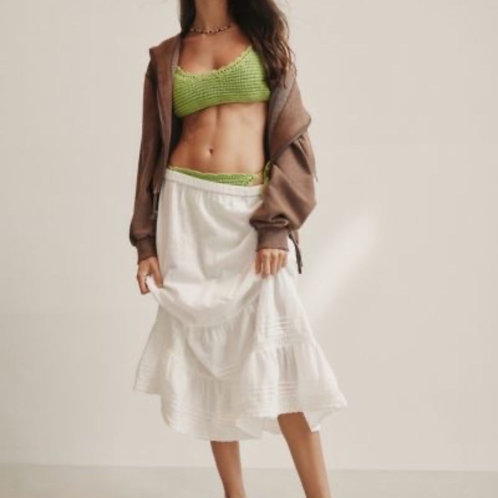 🏷️NWT Out From Under by UO Bliss Green Crochet Knit Bikini Swimwear 💚 - Picture 2 of 7